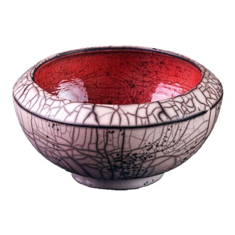 Naked Raku Large Bowl Denis Di Luca Ceramics Micucci Interiors