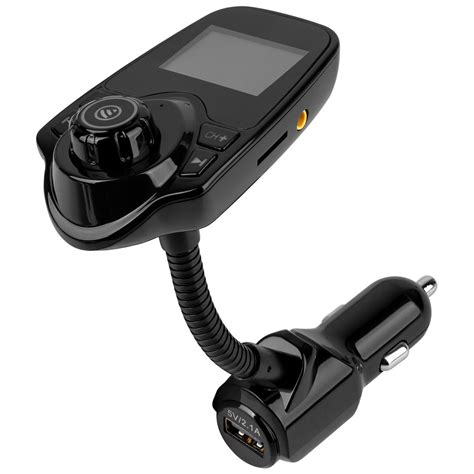 Wireless In Car Bluetooth Fm Transmitter Radio Adapter Car Kit With Usb