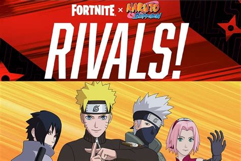Fortnite X Naruto Rivals Collaboration Naruto Skins Is Out