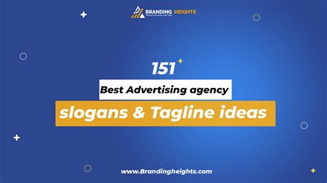 151 Best Advertising Agency Slogans And Tagline Ideas Branding Heights