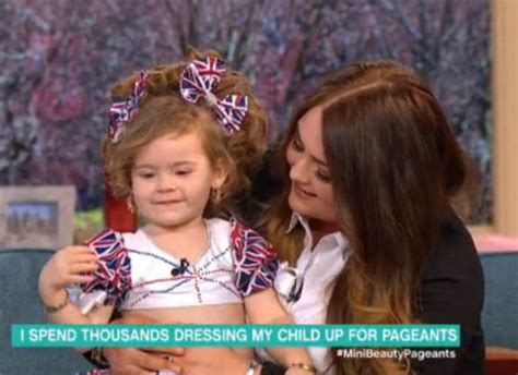This Morning Viewers Accuse Mother Of Sexualising Infant Daughter