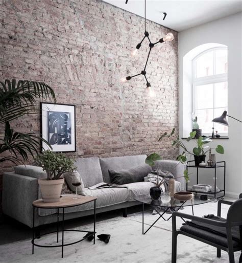 Exclusive Home With An Exposed Brick Wall Coco Lapine Design Brick