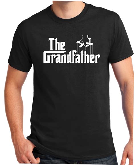 The Grandfather T Shirt Grandpa New Baby Grandpa Shirt By Bluyeti
