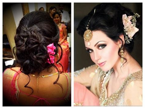 You can use this indian saree hairstyle if you wear saree daily. Festive Look Hairstyles For Sarees - Indian Beauty Tips