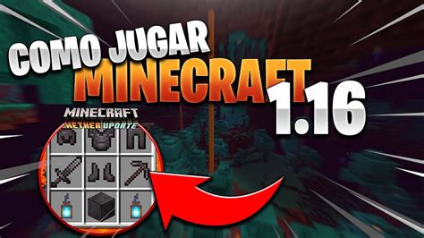 Así que ya sabes cómo jugar gratis a minecraft en tu móvil, aunque con las limitaciones del multijugador y ese modo creativo que permite. Como jugar MINECRAFT 1.16/ Como JUGAR minecraft en la ...