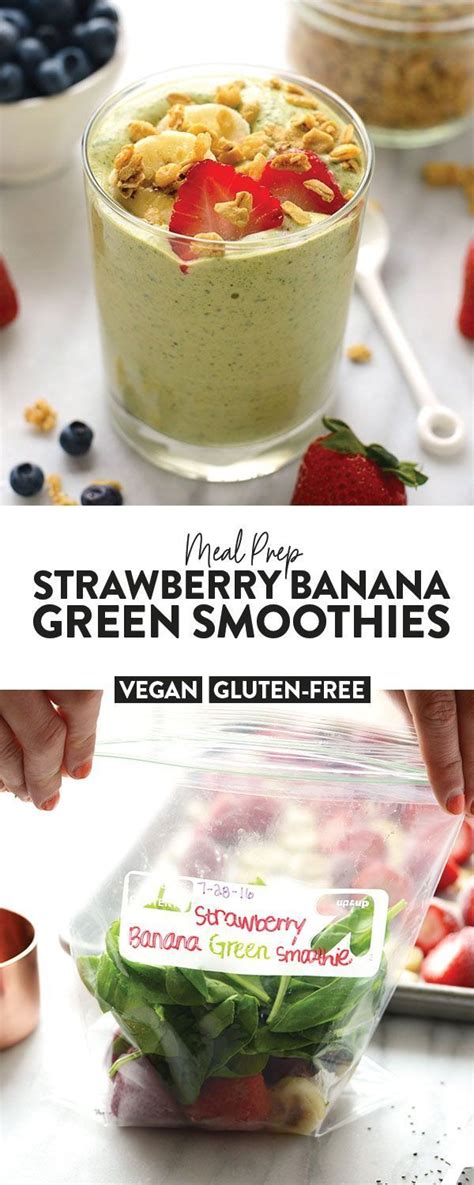 You'll love how easy it is to make this banana strawberry smoothie and its creamy, rich and sweet. Whip up this delicious strawberry banana spinach smoothie recipe in no time… (With images ...