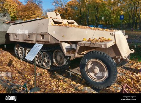 Sdkfz2511 Ausfd German Wwii Half Track Armored Personnel Stock
