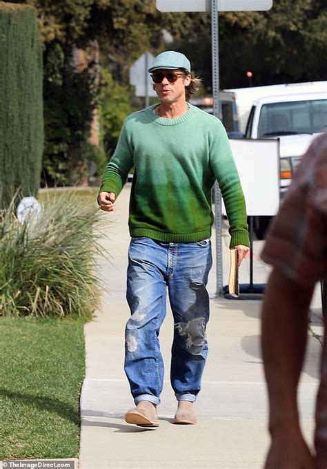 Brad Pitt Out In La As He Is Seen For The First Time After President
