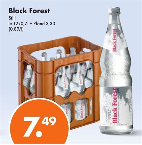 Black Forest Mineralwasser Ml Angebot Bei Trink Und Spare
