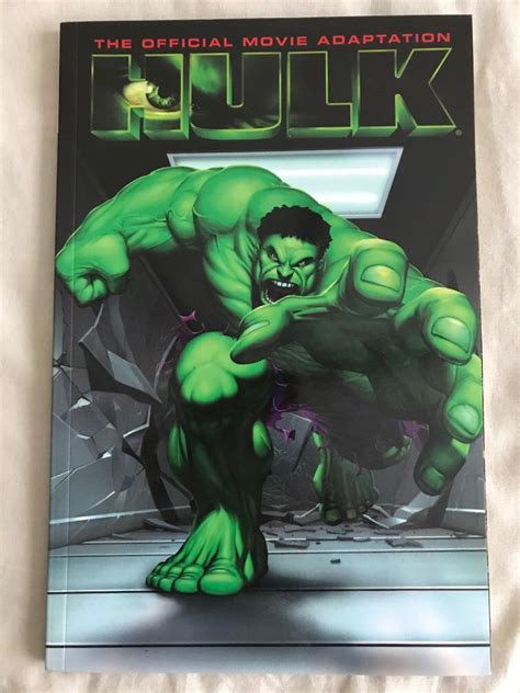Marvel Comics Hulk The Official Movie Adaptation Hobbies Toys