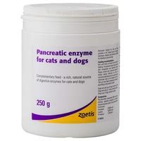 Certain supplements for dogs exist that may help with either preventing acute pancreatitis in dogs, or assisting in controlling the effects of chronic antioxidants such as vitamin e and vitamin a have also shown positive signs in dogs with pancreatitis, but further research is required 30, 58, 65. Pancreatic Enzyme for Cats and Dogs 250g (Pancrex) - From ...