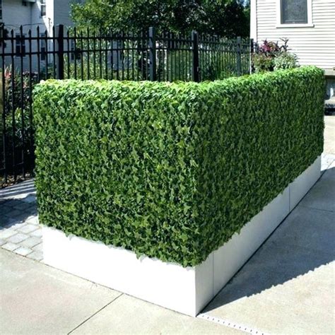 Artificial Grass Walls For Pretty Privacy Plants Fence Fake Fence