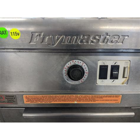 Frymaster Mjcfesd Ueh Used Fryer Lbs Natural Gas