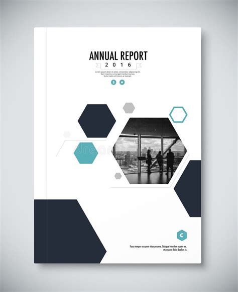 Corporate Annual Report Template Design Corporate Business Document