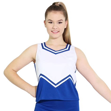 Danzcue Adult M Sweetheart Cheerleaders Uniform Shell Top [dqcht001a] 24 49