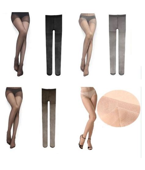 1 Pair Of Coffee Sheer Tights Stocking Panties Pantyhose Brown Long Stockings Buy Online At Low