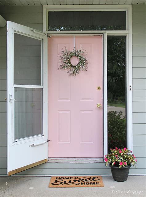 12 Painted Pink Door Ideas So Cute Pink Door Ideas Lolly Jane