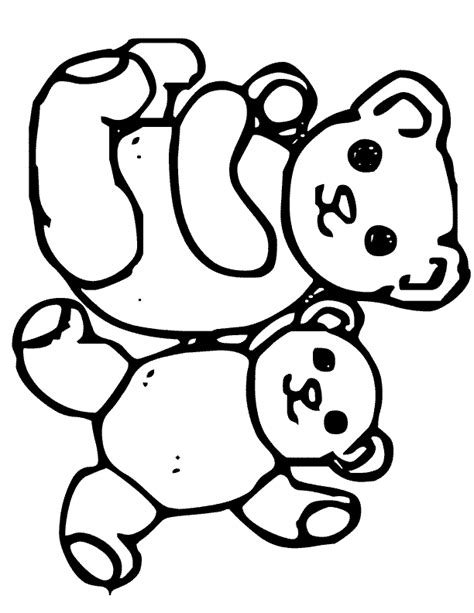 Emo Bear Coloring Pages Sketch Coloring Page