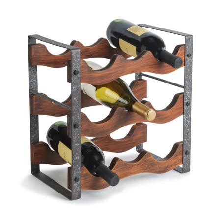 danya  rustic  bottle metal  wood  standing