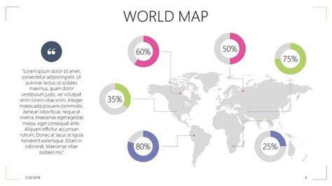 World Map Free Powerpoint Template