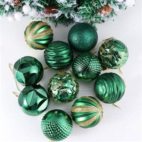 Christmas Balls Ornaments For Xmas Christmas Tree Shatterproof