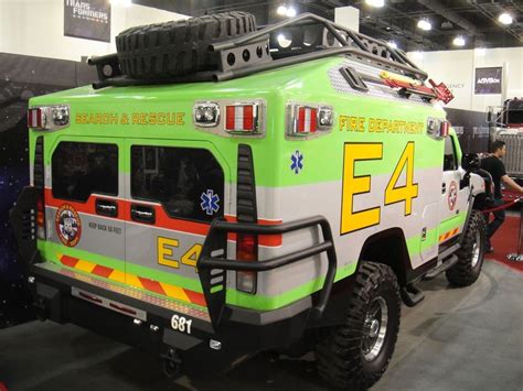 Unidentified Fire Service Search And Rescue Vehicle E4 No 681