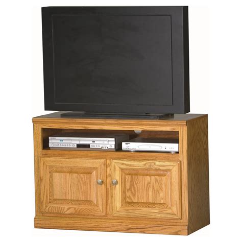 Eagle Furniture Classic Oak Customizable 39 In Tv Stand Solid Wood