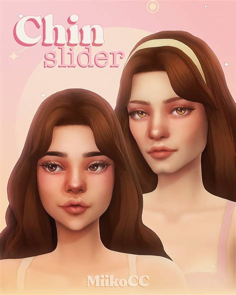 Sims Double Chin Slider