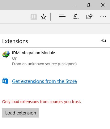You can download idm extension for microsoft edge manually from microsoft store. How to Install IDM Integration Module Extension in Microsoft Edge?