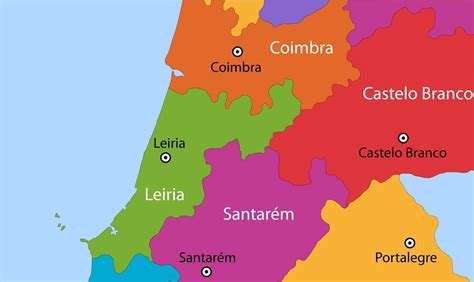 Politische landkarte von portugal (mit verwaltungsgrenzen. mapa-politico-portugal.gif - Obscenidade Digital