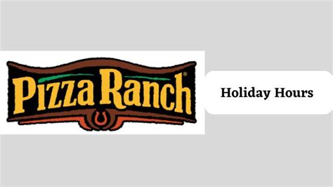 Pizza Ranch Holiday Hours In 2024 2024 Holidayhourstime