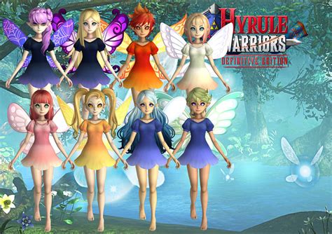 Fairies Hyrule Warriors By Hakirya On Deviantart