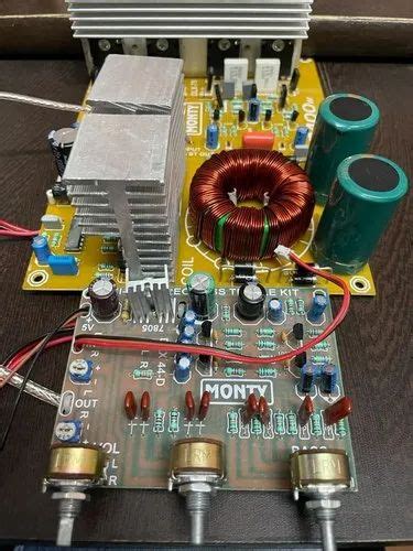 Watt Rms Channel Mosfet Amplifier V Board For Car Amplifiers At