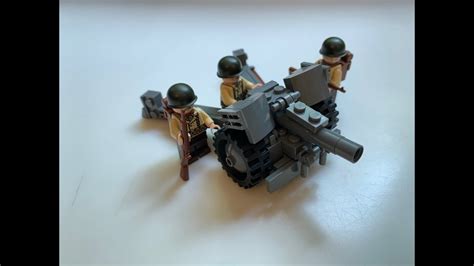 How To Build Lego American Howitzer Youtube