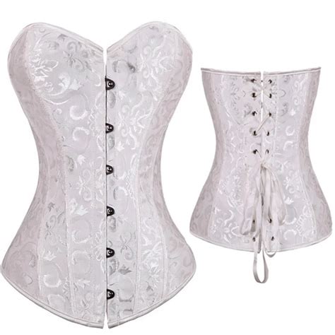 Two Old Guys Collectibles Sexy Corsets And Bustiers Lace Up Boned Overbust Waist Slimming