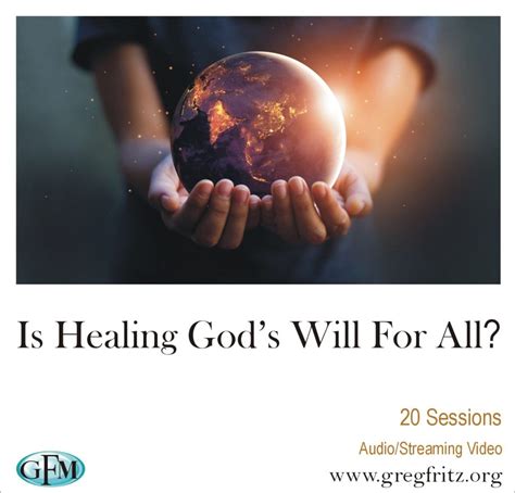 Healing For All Greg Fritz Ministries