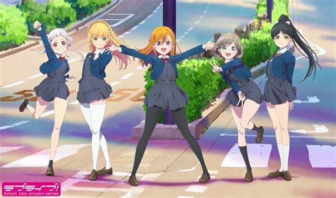 Love Live Reveals Promo Video And Names Of Five Main Characters For