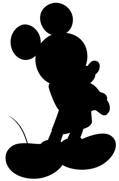 Mickey Mouse Ears Clipart Mickey Mouse Logo Black Png Download Images