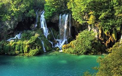 Desktop Nature River Waterfall Wallpapers Thailand Jungle