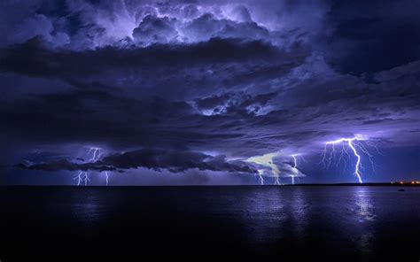 Thunder Sky Wallpapers Wallpaper Cave