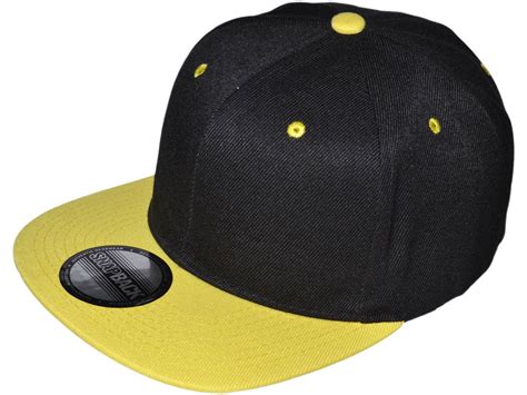 Wholesale Flat Bill Blankplain Snapback Hats With Green Color