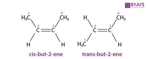 Examples Of Cis And Trans Isomers