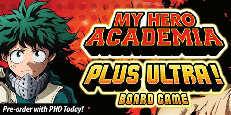 My Hero Academia Plus Ultra Board Game — Jasco Games Phd Games