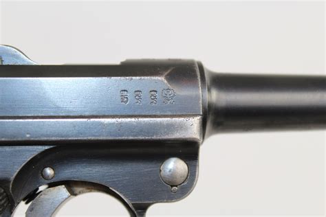 Wwi Wwii Weimar World War Luger Pistol 9mm Antique Firearms 014