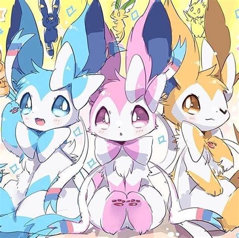 We've broken down the best moveset to teach it to use in the battle league, if it's good. Sylveon variations | Pokemon | Cute pokemon pictures ...