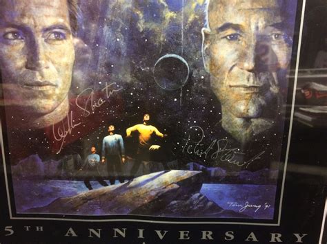 The feud between william shatner, who played captain kirk, and george takei, who was sulu, has takei claimed that shatner would act like he didn't know him during their early days on star trek. WILLIAM SHATNER & PATRICK STEWART AUTOGRAPHED 25TH ...