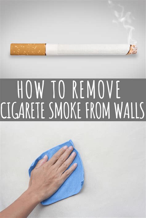 How To Clean Smoky Walls Or From Cigarette Smoke Only With Few Minutes