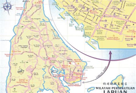 Malaysia Travel Guide And Map Map Of Labuan
