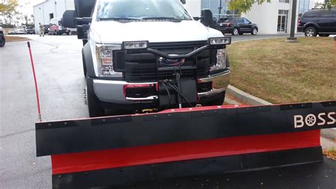 2016 F550 4x4 Snow Plow With A Ten Foot Dump Bed Youtube