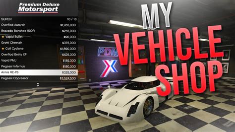 Myvehicleshop Cars Boats Planes Society Shops And More Fivem